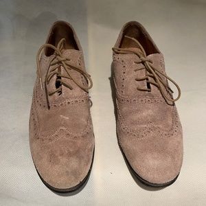 JOHN VARVATOS USA Men’s Tan Suede Shoes Sz 9.5